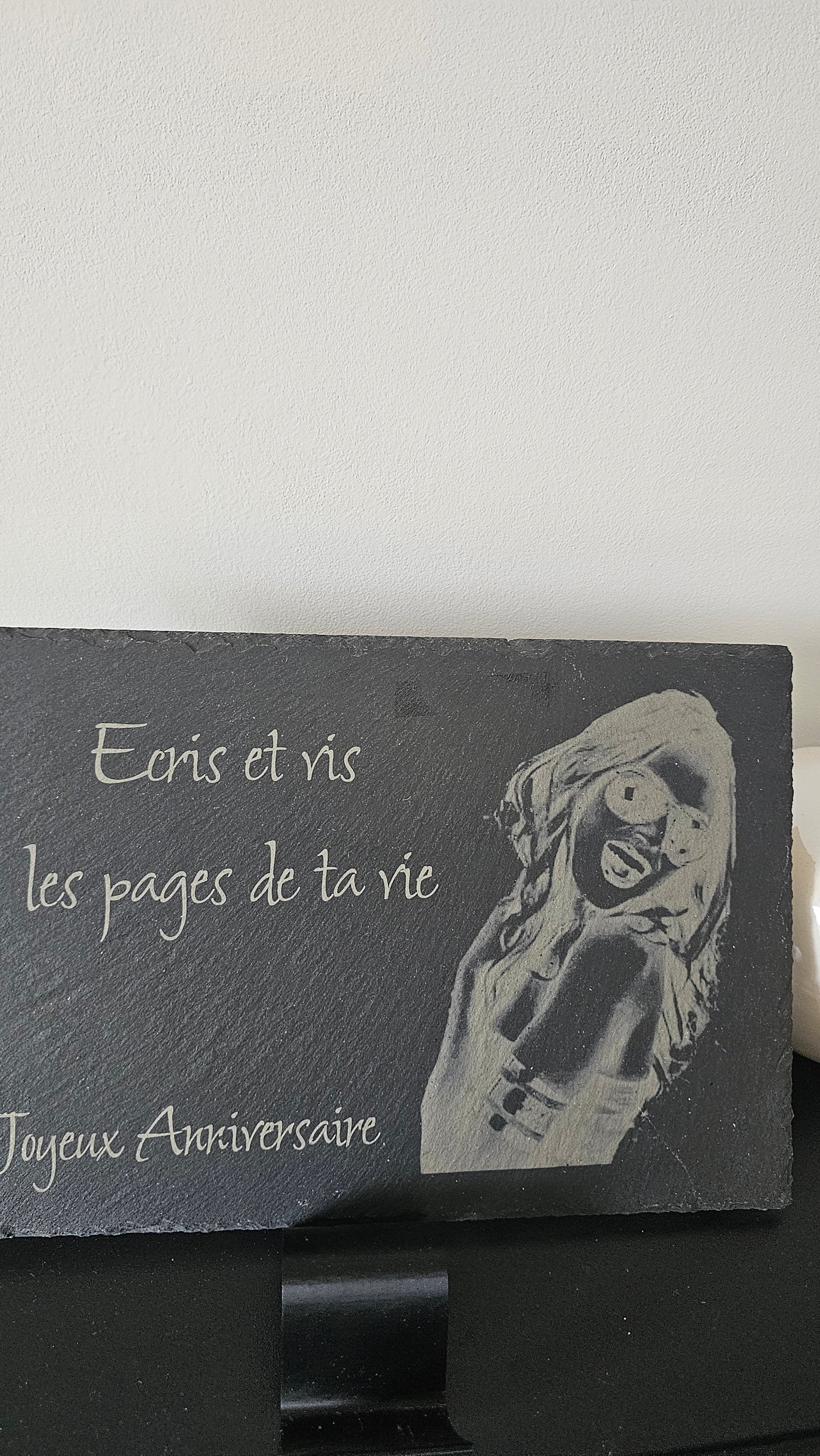 Ardoise gravée 20x30cm