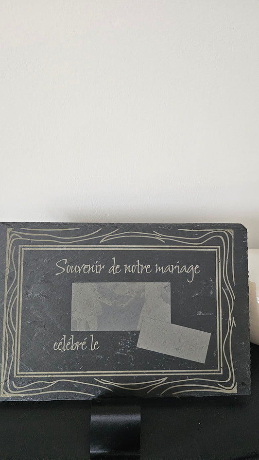 Ardoise gravée 20x30cm