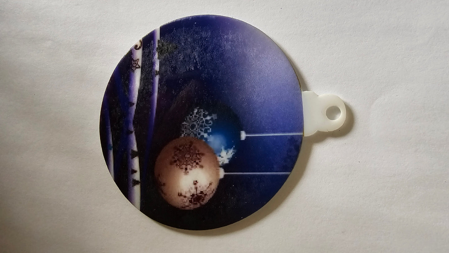 Boules de Noël acrylique