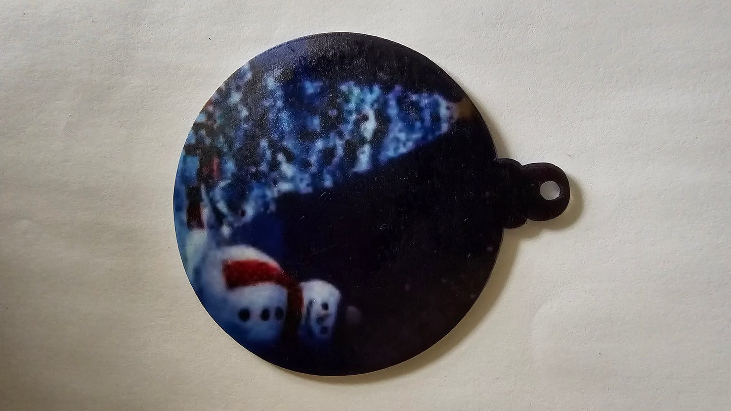 Boules de Noël acrylique