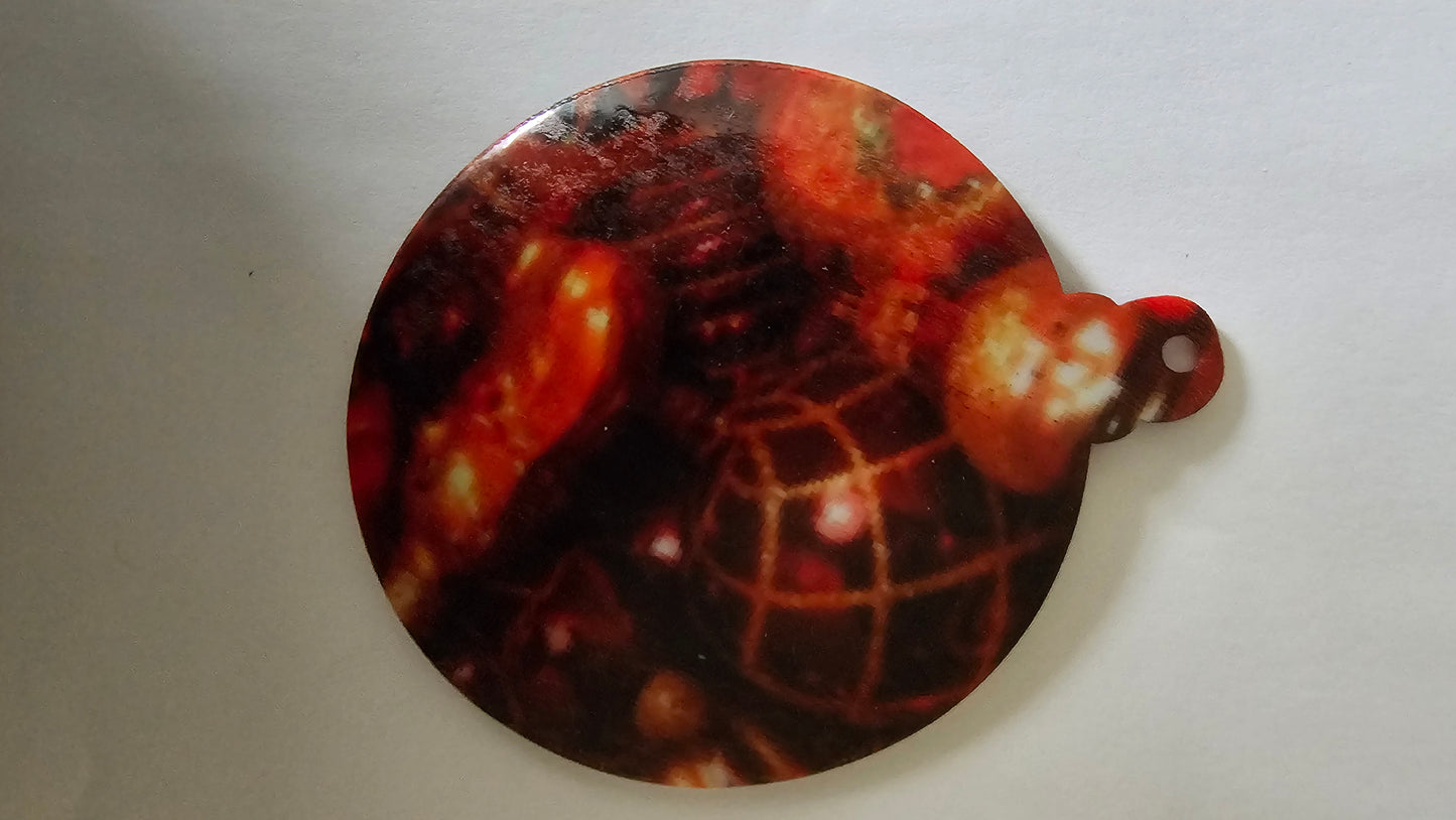 Boules de Noël acrylique