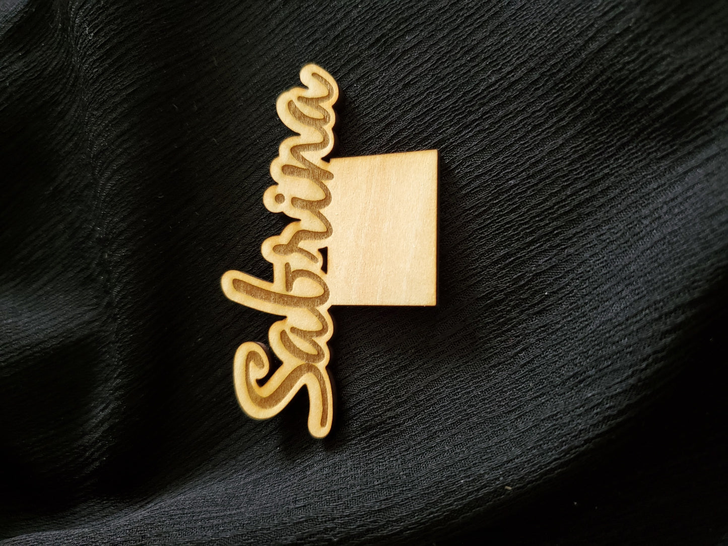 Prénom en bois