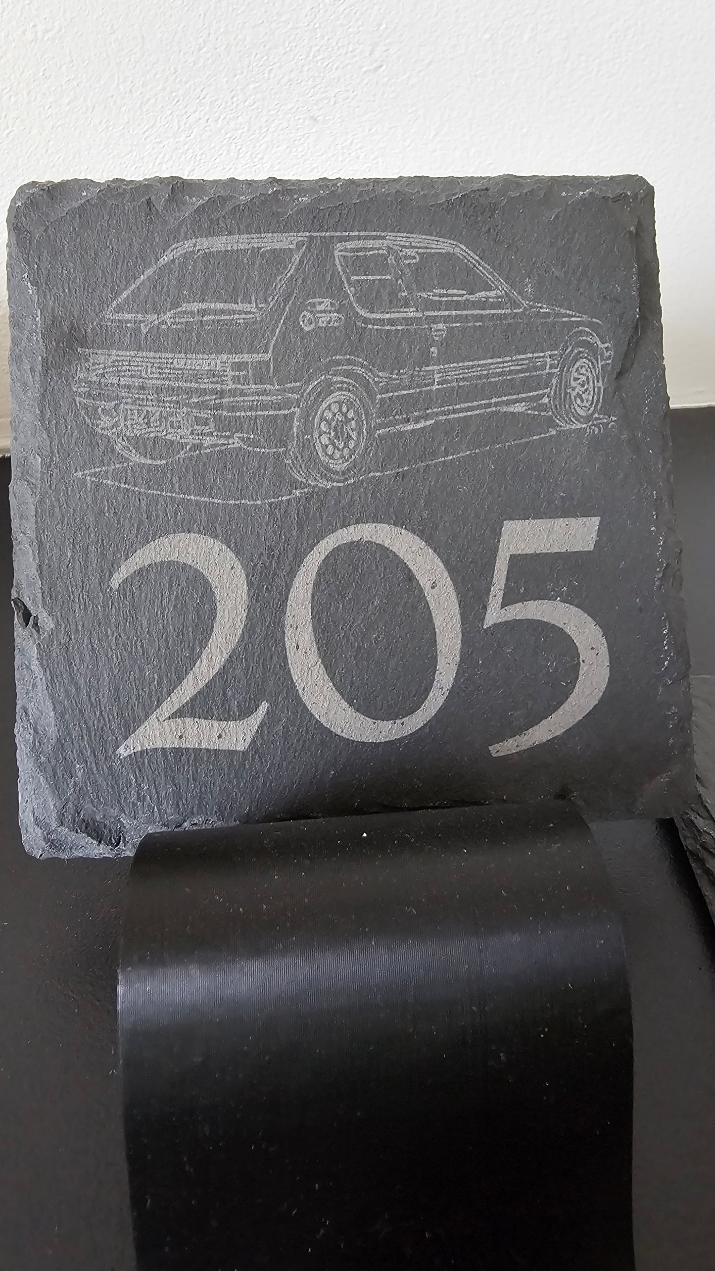 Ardoise gravée 10x10cm