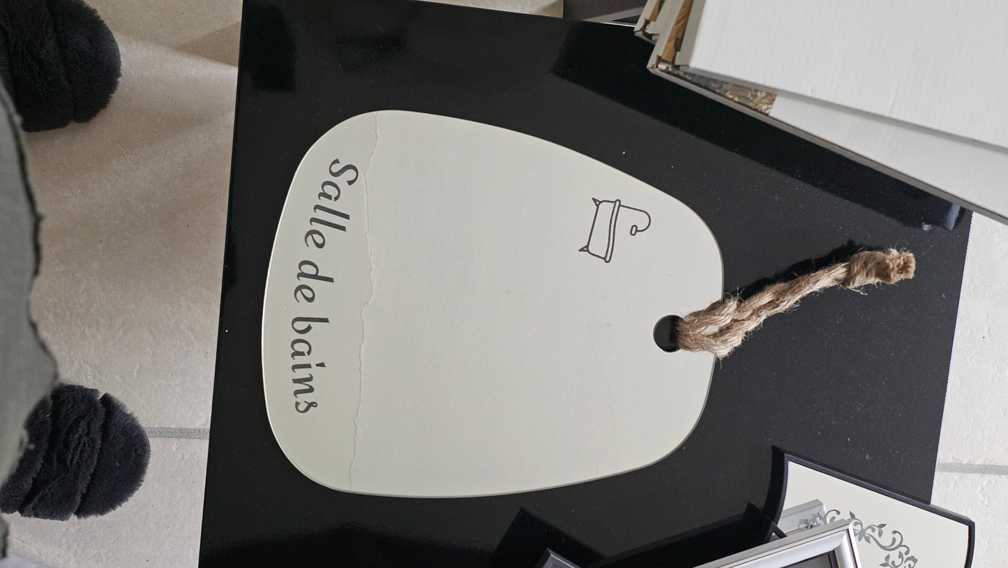 Miroir gravé personnalisable