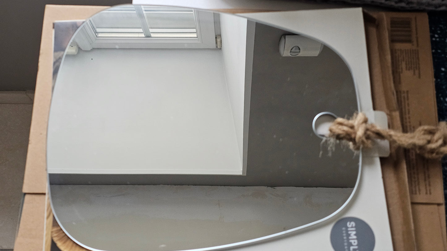 Miroir gravé personnalisable